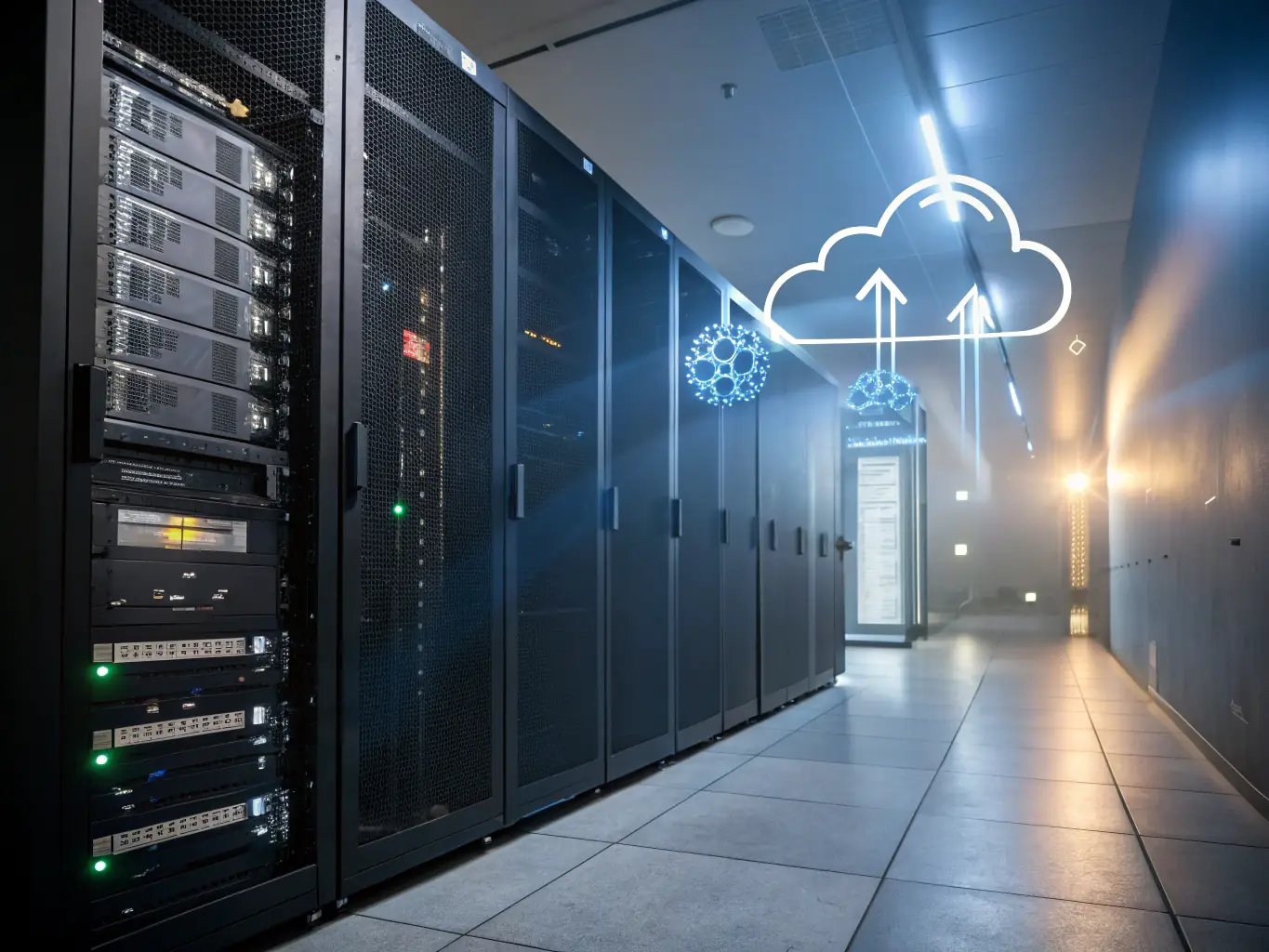 Eski bir sistemden yeni bir ERP sistemine aktarılan verilerin görsel bir temsili. Bazı verilerin kaybolduğu veya bozulduğu bu örnek, veri aktarımının risklerini göstermektedir.