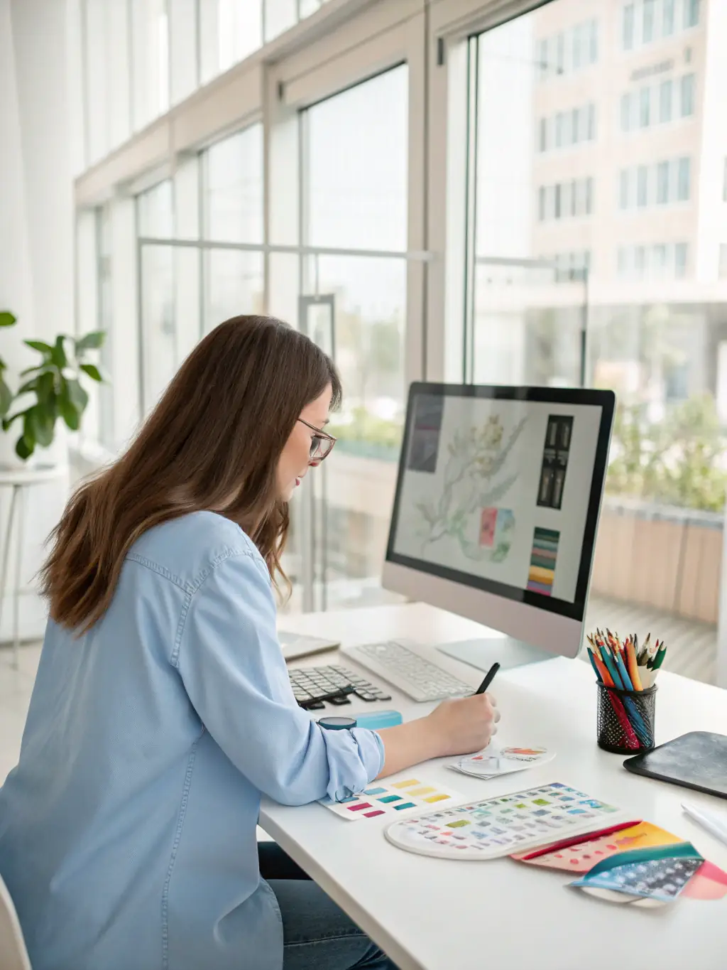 An employee working late at night on a complex Excel spreadsheet, illustrating the manual replanning efforts required to compensate for flawed ERP plans.