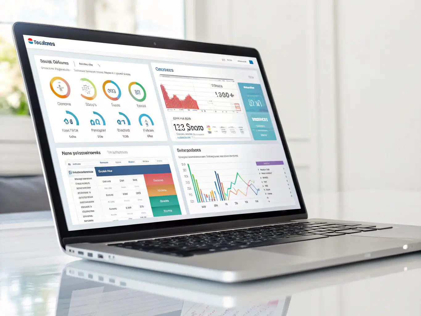 Bir ERP sisteminin muhasebe yazılımı olarak kullanıldığını gösteren kavramsal bir görüntü, sistemin potansiyelinin sınırlı olduğunu vurgulamaktadır.